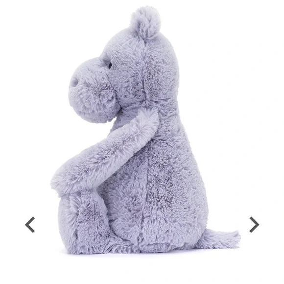 Jellycat bashful hippo authentic NWT - Picture 2 of 7